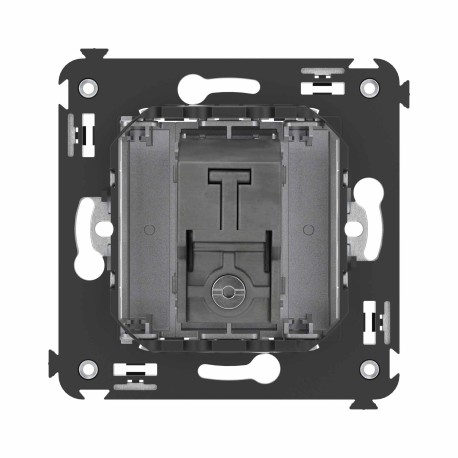 4404523 | Розетка TV оконечная в стену, Avanti, Закаленная сталь-3