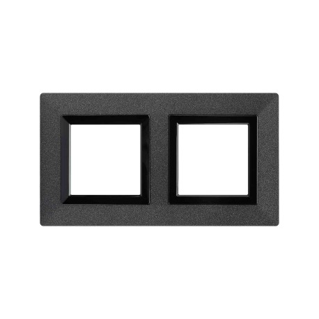 4407854 | Рамка из металла, "Avanti", графитовая, 4 модуля
