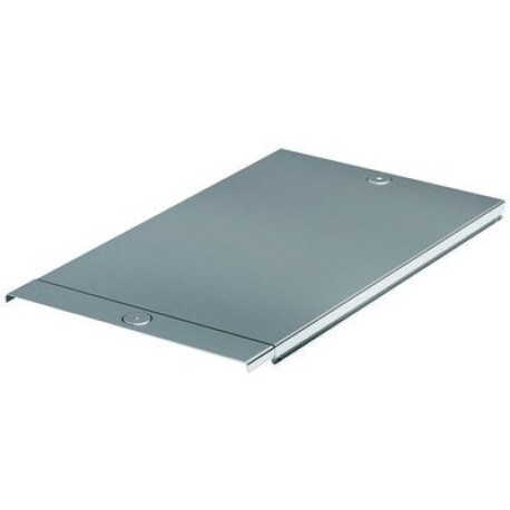 FKC400INOX | Крышка на лоток с заземлением осн.400, L=3000, 0.8мм, нержавеющая сталь