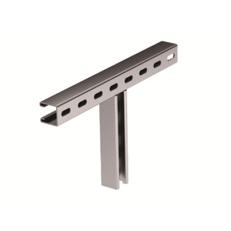 BMH3020HDZ | T-образное крепление BMH-30 к вертикальной двутавровой балке, 200 мм, горячеоцинкованное