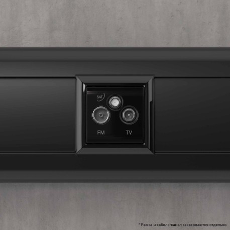 4402532 | Розетка TV-FM-SAT модульная, "Avanti", "Черный квадрат", 2 модуля-5