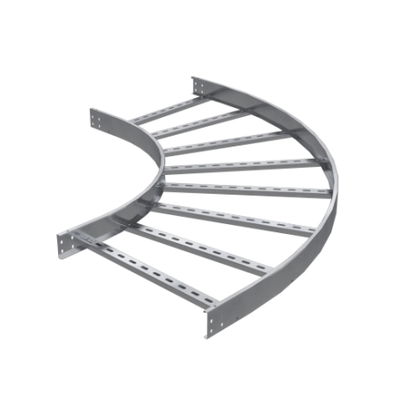ILDM31580C | Угол горизонтальный 90°, 800х150, R300, 1.5мм, нержавеющая сталь