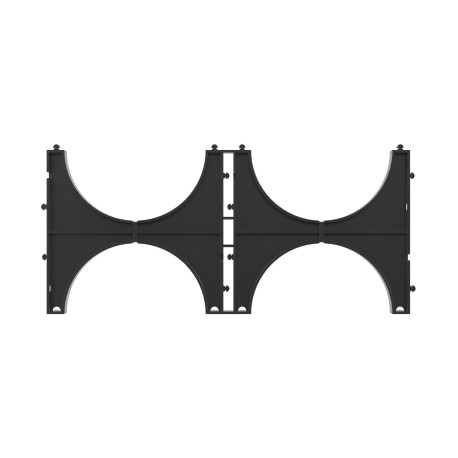 025112 | Держатель расстояния (кластер) для двустенных труб, д.110, двойной