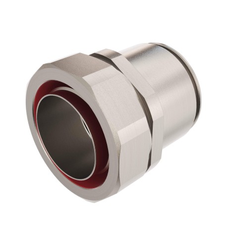 6117-40 | Муфта металлорукав DN 40-жесткая труба д.40мм, IP66/IP67, никелированная латунь-1