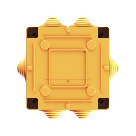 FSB11604 | Коробка ответвительная FS пластиковая с кабельными вводами, 100х100х50мм, 6р, 6A, 4мм2, IP55-4