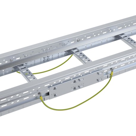 UEH100KHDZL | Термокомпенсационный соединитель для лотка U5, H100, в комплекте с метизами, (с метизами), цинк-ламельное-1