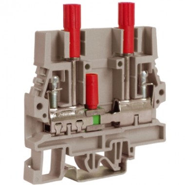 ZSB210GR | SCB.6/DDGR, тестовый с разъединителем для вольтметра 6 кв.мм серый