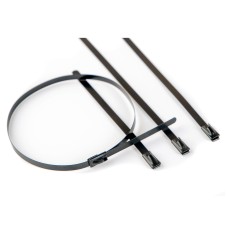 Хомут из нержавеющей стали ANSI304 с EP-покрытием, 7.9x840