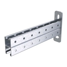 Консоль двойная 41х41мм, осн.300, нержавеющая сталь