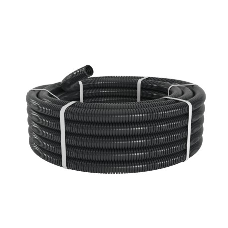 PA603643F2 | Труба гофр. DN36мм, ПВ-2, Dвн 36,3 мм, Dнар 42,5 мм, полиамид 6, цвет чёрный-1