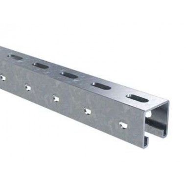 BPV4109INOX | Профиль BPV-41, С-образный, 41х41, L900, толщ.2,0 мм, нержавеющее