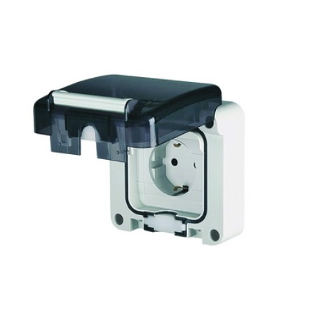 DIS1374407 | Розетка для скрытого монтажа. Защита IP66 с вставленной вилкой