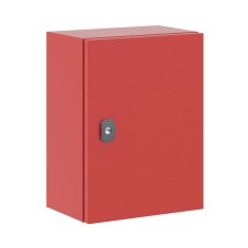 Корпус сварной навесной серии ST с М/П размер 400*300*200мм (В*Ш*Г), RAL3000