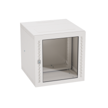 Навесной IT корпус 19" 9U (500х600х650) дверь стекло RAL7035