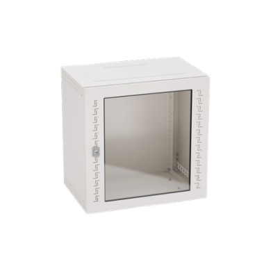 R5STI0940GS | Шкаф телекоммуникационный навесной, 9 U (500х600х400) дверь стекло, RAL7035
