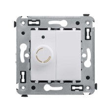 Диммер поворотный в стену, "Avanti", "Белое облако"