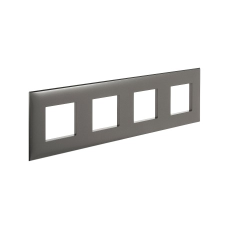 4424908 | Рамка Avanti, Серый жемчуг, 4 поста (8 мод.)-1