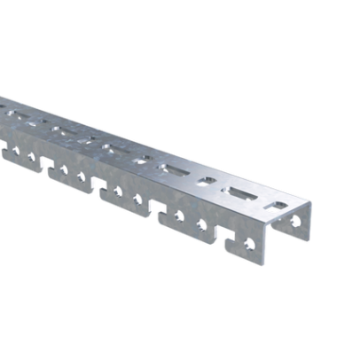 BPF2908ZL | Профиль BPF, быстрой фиксации, L800, 2.5мм, цинк-ламельное