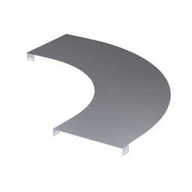LK0026INOX | Крышка на угол горизонтальный 90°, осн.200, R600, нержавеющее