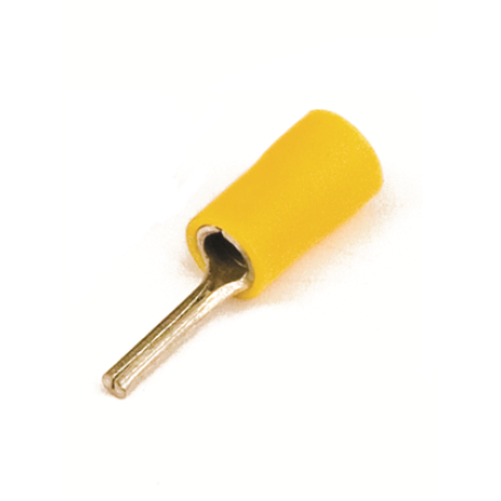 2C1P | Наконечник штыревой круглый с изолир.фланцем 2,5-6 кв.мм 2,6х13 мм (НШКИ)