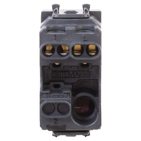 4402151 | Кнопка модульная, "Avanti", "Черный квадрат", 1 модуль-2