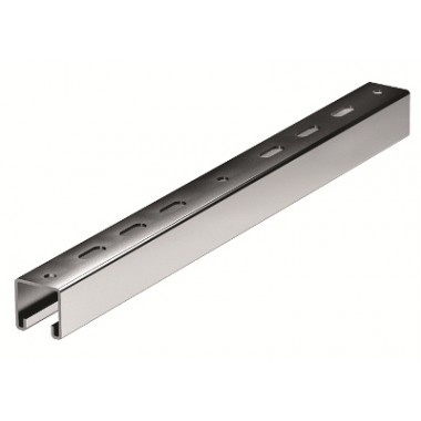 BST4160ZL | Траверса одиночная BST-41, 41х41, осн.600, цинк-ламельное