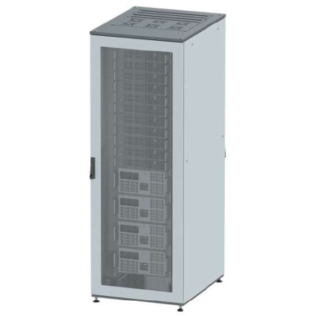 R5IT3866PF | Напольный шкаф 38U Ш600хГ600 две перфорированные двери, крыша укомплектована вводом и заглушками