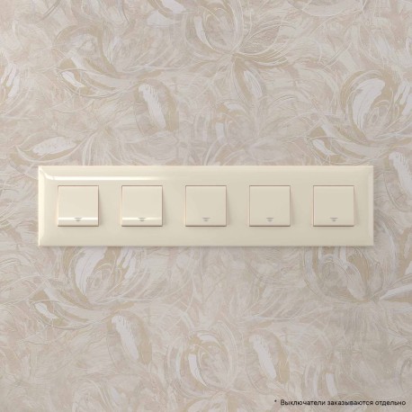 4405900 | Рамка ARTLEBEDEV, "Avanti", "Ванильная дымка", 10 модулей-5