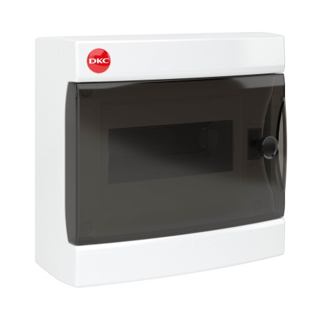 84708 | Щиток настенные с дверцей 8 мод., IP41, белый, с усиленным клеммным блоком 1х87308