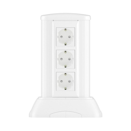 19522 | Миниколонна алюминиевая, 0.25м, цвет белый