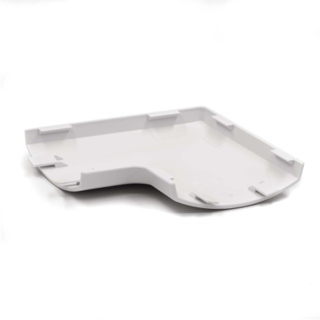 05911 | Угол плоский для напольного канала 75х17 мм APSP W, цвет белый-2