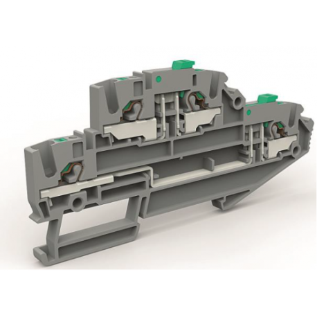 ZEFDS200GR | Двухуровневая клемма с размыкателем