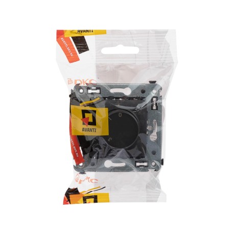 4412173 | Механизм управления вентиляторами в стену, Avanti, Черный матовый-4