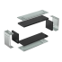 SIP00540 | Комплект для обеспечения степени защиты IP44, 400х50