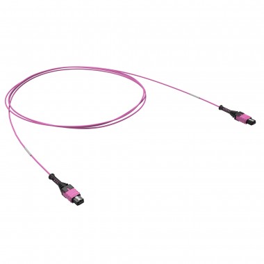 RNPCFF124B01 | Патчкорд 12ОВ 50/125 OM4, 1xMTP PRO (12)/1xMTP PRO(12), 1м