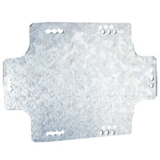 Монтажная пластина из оцинк. стали 206х164х1,5мм, для коробок 240х190мм