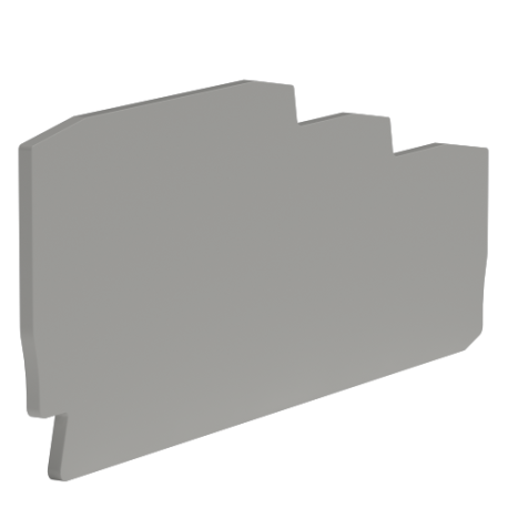 ZEFT251GR | Крышка для трехуровневой клеммы на 2,5 кв.мм