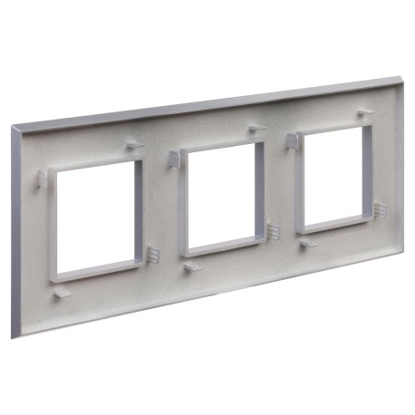 4404906 | Рамка ARTLEBEDEV, "Avanti", "Закаленная сталь", 6 модуля-3