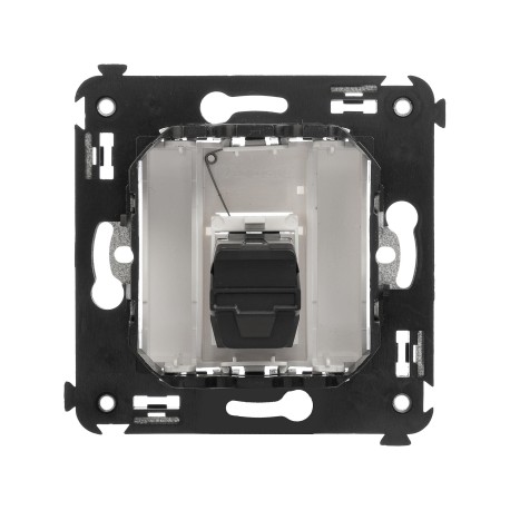 4400403 | USB 2.0 розетка одинарная в стену, тип А-А, Avanti, Белое облако-2