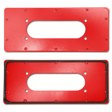 Фланец для ST с перфорацией, тип 3, 343x153 мм, RAL3000