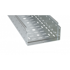 Лоток перфорированный 200х100, L=6000, 1.2мм, цинк-ламельное