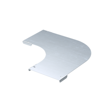 IKLDV3100C | Крышка на угол горизонтальный 90°, осн.100, R300, 1.0мм, нержавеющая сталь