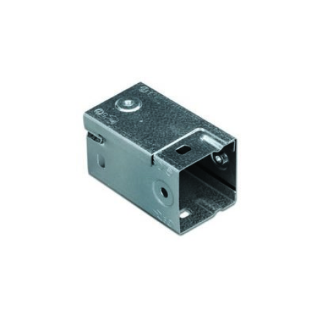 39005ZL | Разворот плоскости глухой левый 50х50, 0.8мм, цинк-ламельное