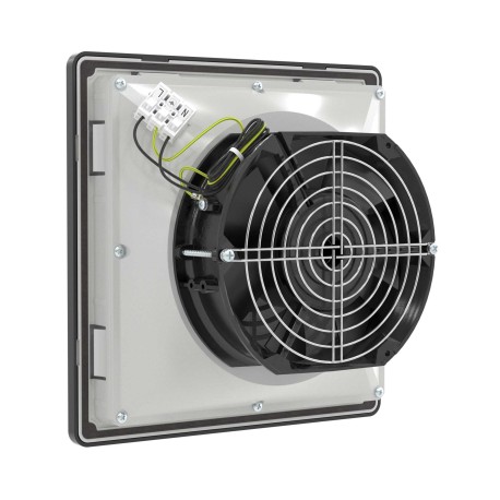 R5RV15024B | Вентилятор с фильтром RV 340 м3/ч, 24 В DC, 252x252 мм, IP54, RAL9005-1