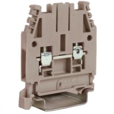 CBC.2GR, проходной зажим серый 2,5 кв.мм