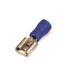 Наконечник плоский с изолир.фланцем (розетка) 1,5-2,5 кв.мм 6,3х0,8 мм (РПИ-М)