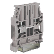 CBC.6GR, проходной зажим серый 6 кв.мм