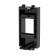 4402211 | Адаптер без шторки для Keystone, Avanti, Черный квадрат, 1 модуль