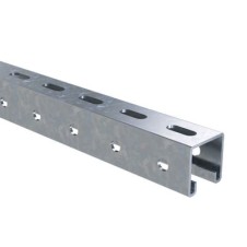 Профиль BPV-41, С-образный, 41х41, L4000, 2.0мм, горячеоцинкованное