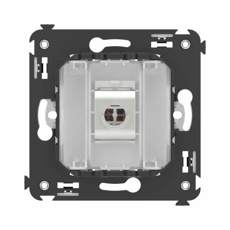 4400793 | Компьютерная розетка RJ-45 без шторки в стену, кат.6 одинарная экранированная, "Avanti", "Белое облако"-3